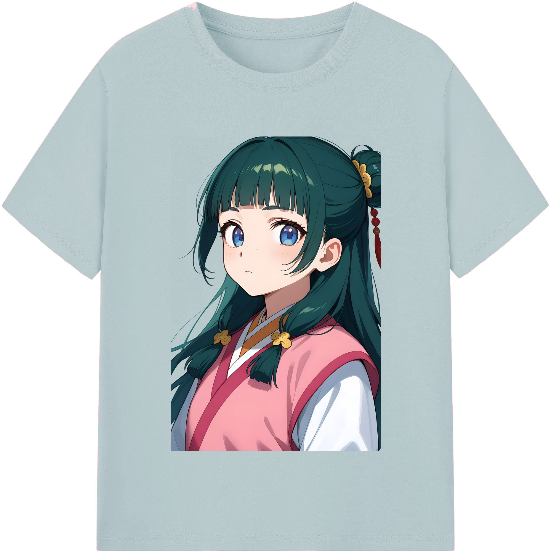 （画像用） 薬屋のひとりごと The Apothecary Diaries 綿100％半袖Tシャツ（フロントプリント）